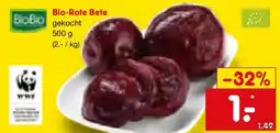 Netto Marken-Discount Bio Bio Bio-Rote Bete Angebot