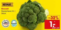 Netto Marken-Discount HEIMAT Broccoli Angebot