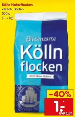 Netto Marken-Discount Kölln Haferflocken Angebot