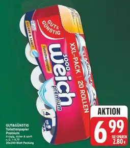Marktkauf GUT&GÜNSTIG Toilettenpapier Premium Angebot