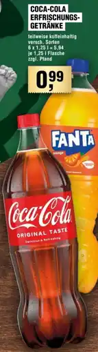 Handelshof COCA-COLA ERFRISCHUNGS- GETRÄNKE Angebot