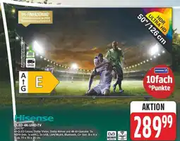 Marktkauf Hisense QLED-4K-UHD-TV Angebot