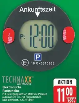 Marktkauf TECHNAXX Elektronische Parkscheibe Angebot
