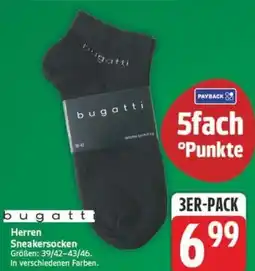 Marktkauf bugatti Herren Sneakersocken Angebot
