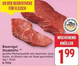 Marktkauf Bauerngut Steakhüfte Angebot