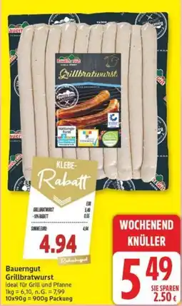 Marktkauf Bauerngut Grillbratwurst Angebot