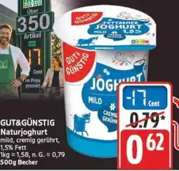Marktkauf GUT&GÜNSTIG Naturjoghurt Angebot
