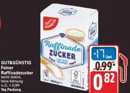 Marktkauf GUT&GÜNSTIG Feiner Raffinadezucker Angebot