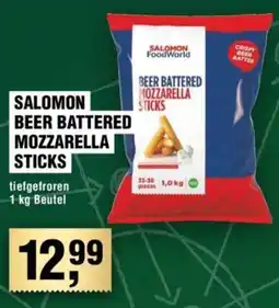 Handelshof SALOMON FoodWorld BEER BATTERED MOZZARELLA STICKS Angebot