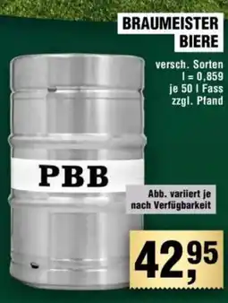 Handelshof BRAUMEISTER BIERE Angebot