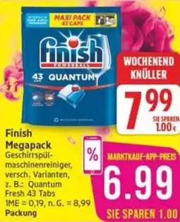 Marktkauf Finish Megapack Angebot