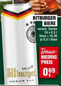Handelshof BITBURGER BIERE Angebot