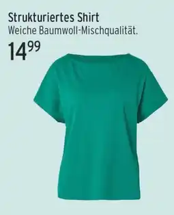 Marktkauf Tchibo Strukturiertes Shirt Angebot