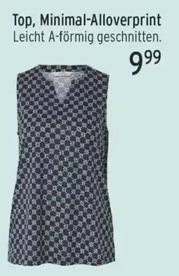 Marktkauf Tchibo Top, Minimal-Alloverprint Angebot