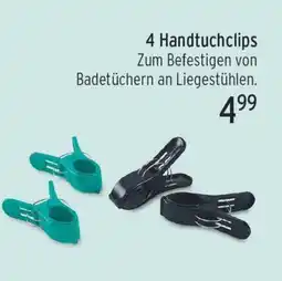 Marktkauf Tchibo 4 Handtuchclips Angebot