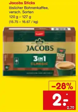 Netto Marken-Discount Jacobs Sticks Angebot