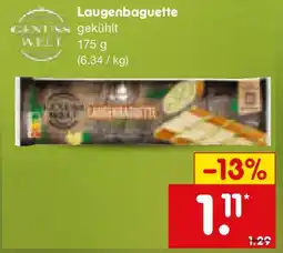 Netto Marken-Discount Laugenbaguette Angebot