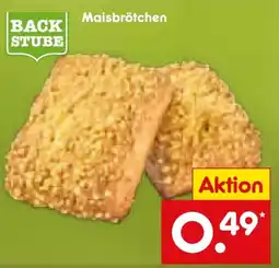 Netto Marken-Discount BACK STUBE Maisbrötchen Angebot