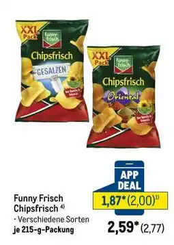 METRO FUNNY-FRISCH Chipsfrisch Angebot