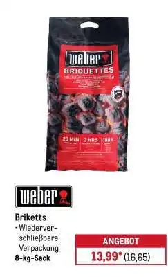 METRO Weber Briketts Angebot