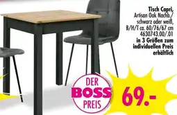 Möbel Boss Tisch Capri Angebot