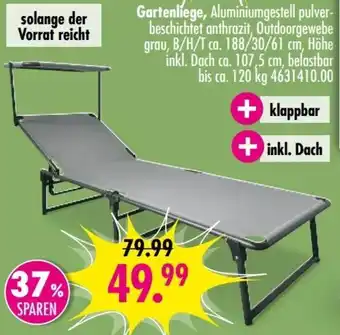 Gartenliege