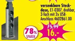 Möbel Boss versenkbare Steckdose Angebot