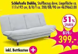 Möbel Boss Schlafsofa Dahlia Angebot
