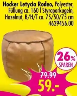 Möbel Boss Hocker Letycia Rodeo Angebot