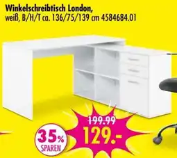 Möbel Boss Winkelschreibtisch London Angebot