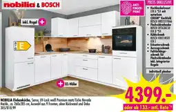 Möbel Boss NOBILIA Einbauküche Angebot