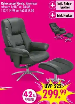 Möbel Boss Relaxsessel Greiz Angebot