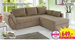 Möbel Boss Ecksofa Torgau mit Funktion Angebot