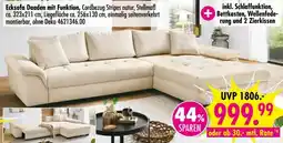 Möbel Boss Ecksofa Daaden mit Funktion Angebot