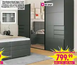 Möbel Boss Schwebetürenschrank Saigon Angebot