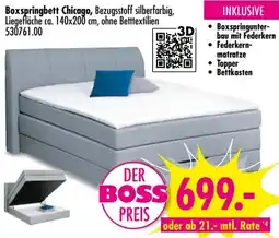 Möbel Boss Boxspringbett Chicago Angebot