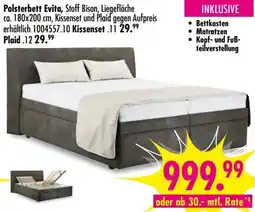 Möbel Boss Polsterbett Evita Angebot