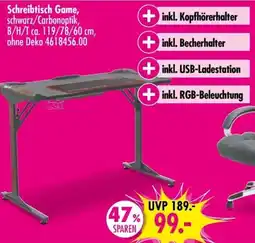 Möbel Boss Schreibtisch Game Angebot