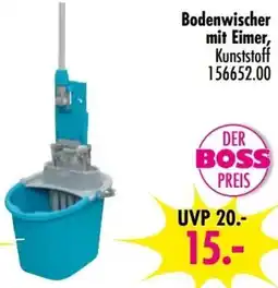 Möbel Boss Bodenwischer mit Eimer Angebot
