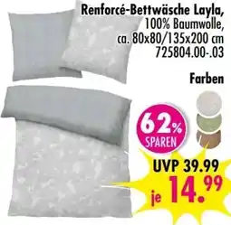 Möbel Boss Renforcé-Bettwäsche Layla Angebot