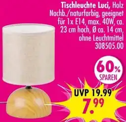 Möbel Boss Tischleuchte Luci Angebot