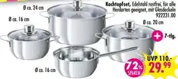 Möbel Boss Kochtopfset Angebot
