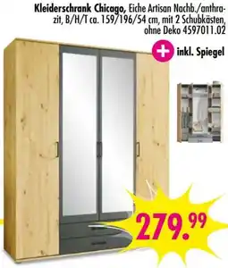 Möbel Boss Kleiderschrank Chicago Angebot