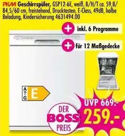 Möbel Boss PKM Geschirrspüler Angebot