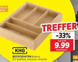 SCONTO KHG Besteckkasten Angebot