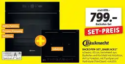 SCONTO Bauknecht BACKOFEN-SET ,,BA6BLACK2" Angebot