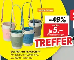 SCONTO Becher mit Tragegriff Angebot