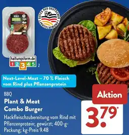Aldi Süd BBQ Plant & Meat Combo Burger Angebot