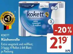 Aldi Süd KOKETT Küchenrolle Angebot