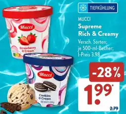 Aldi Süd MUCCI Supreme Rich & Creamy Angebot